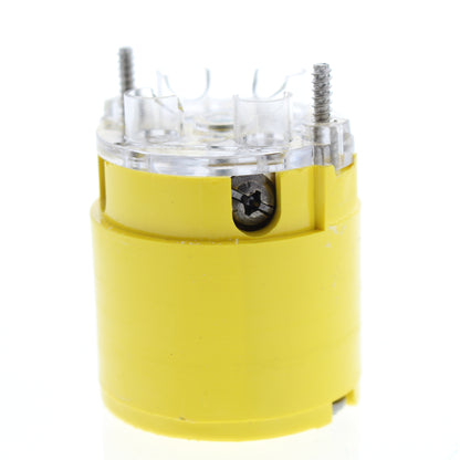Cooper Industrial Watertight Twist Locking Connector Nema L18-20R 20A 3Ø L1820CW
