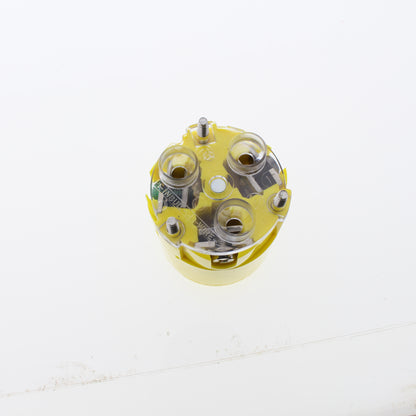 Cooper L530CY Yellow 30A Twist Locking Insulated Connector NEMA L5-30R 125V 2P3W