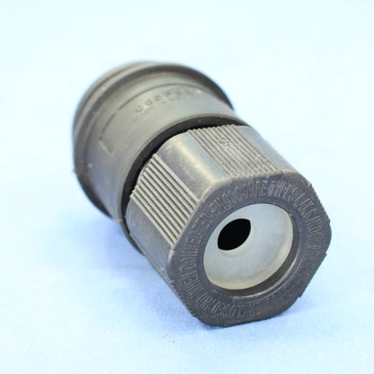 Cooper Black Watertight Locking Plug Nema L6-20P Grounding 20A 250V 2P3W L620PW