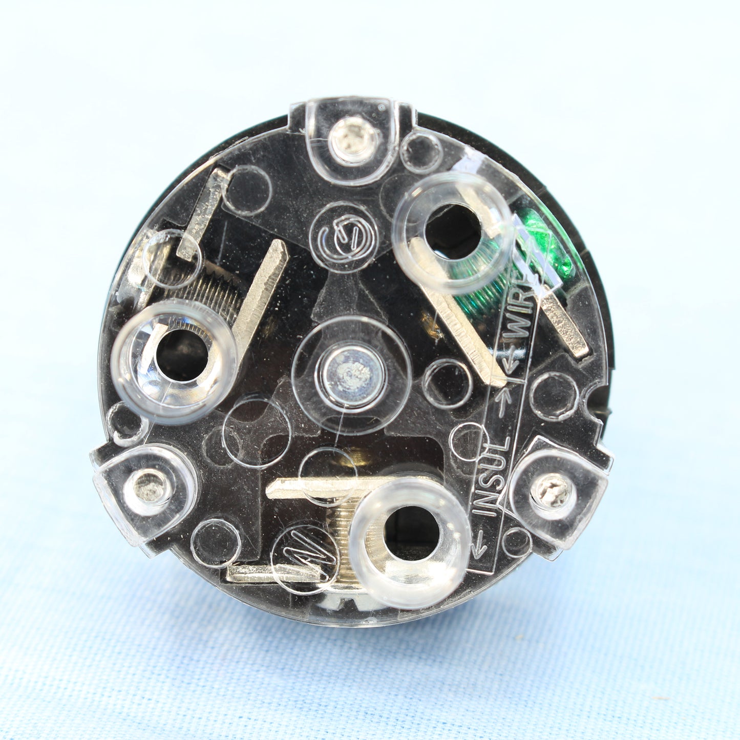 Cooper Black Watertight Locking Plug NEMA L7-20P 20A 277V 2-Pole 3-Wire L720PWBK