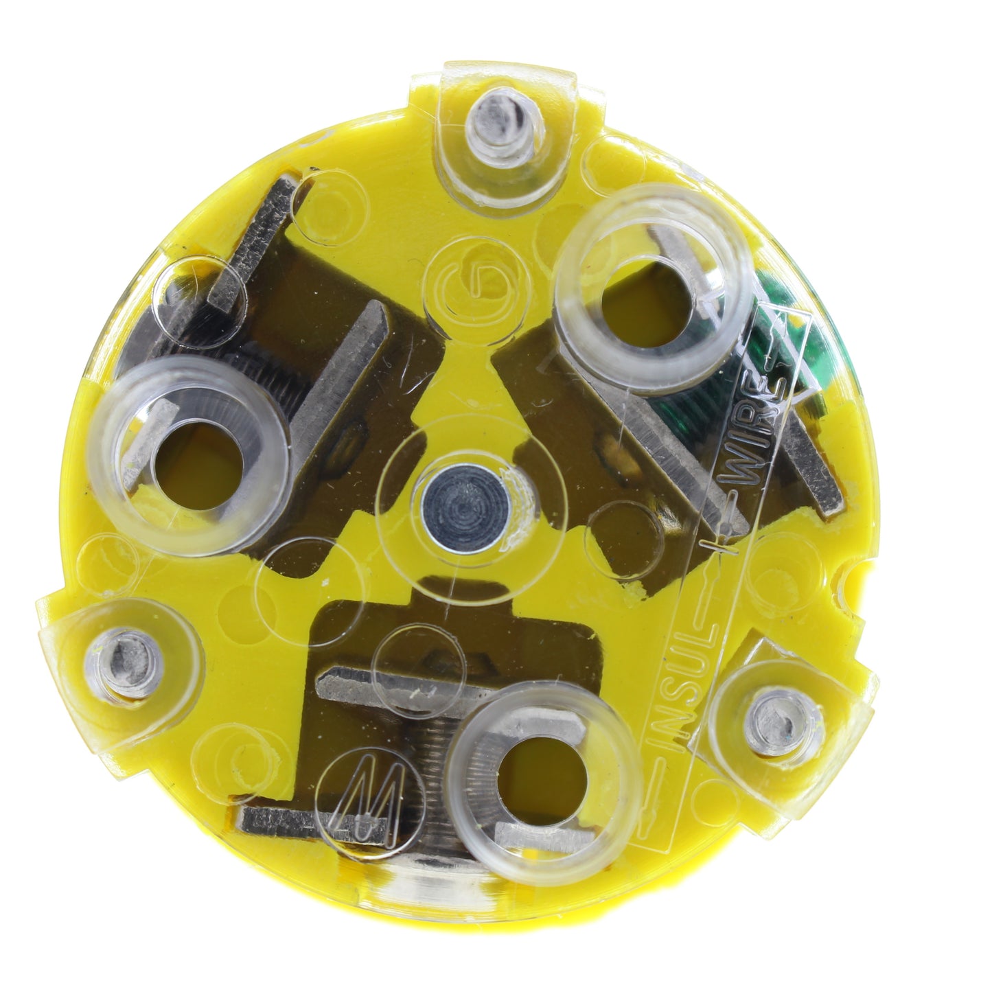 Cooper Yellow Grounding Back Wire Locking Plug Nema L7-20P 20A 277V 2P3W L720PY
