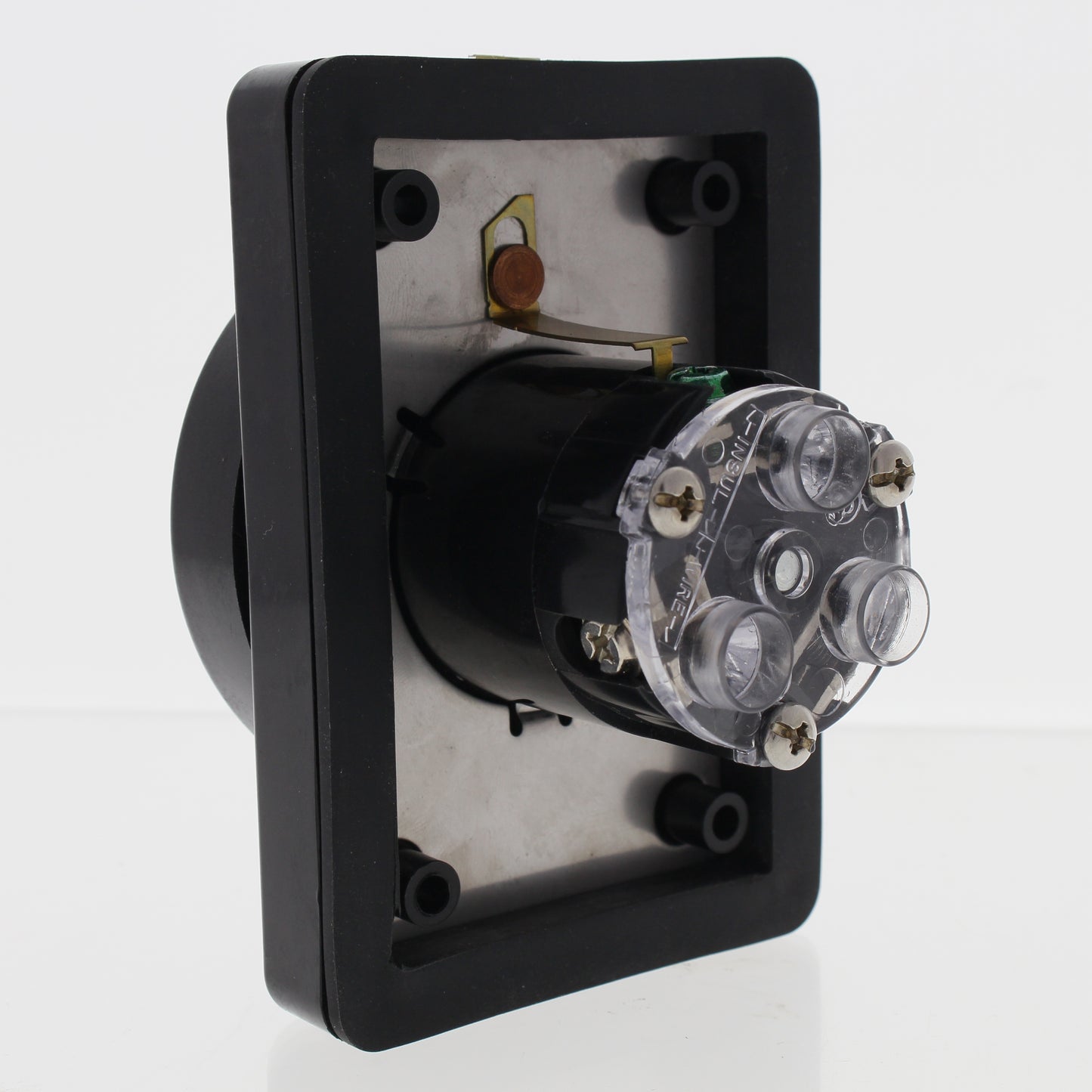 Cooper L730RWBK Black Watertight Locking 30A Receptacle NEMA L7-30R 277V 2P3W