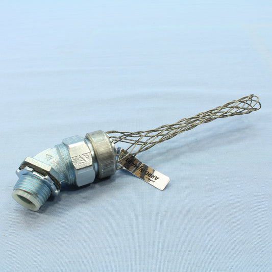 Cooper Strain Relief Cable Grip for Liquid-Tight Flexible Conduit 1/2"NPT LTB145