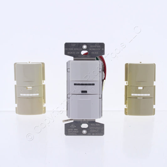 Cooper OS106D1-C1-K Almond White/Ivory Occupancy Sensor Dimmer 600W Single Pole