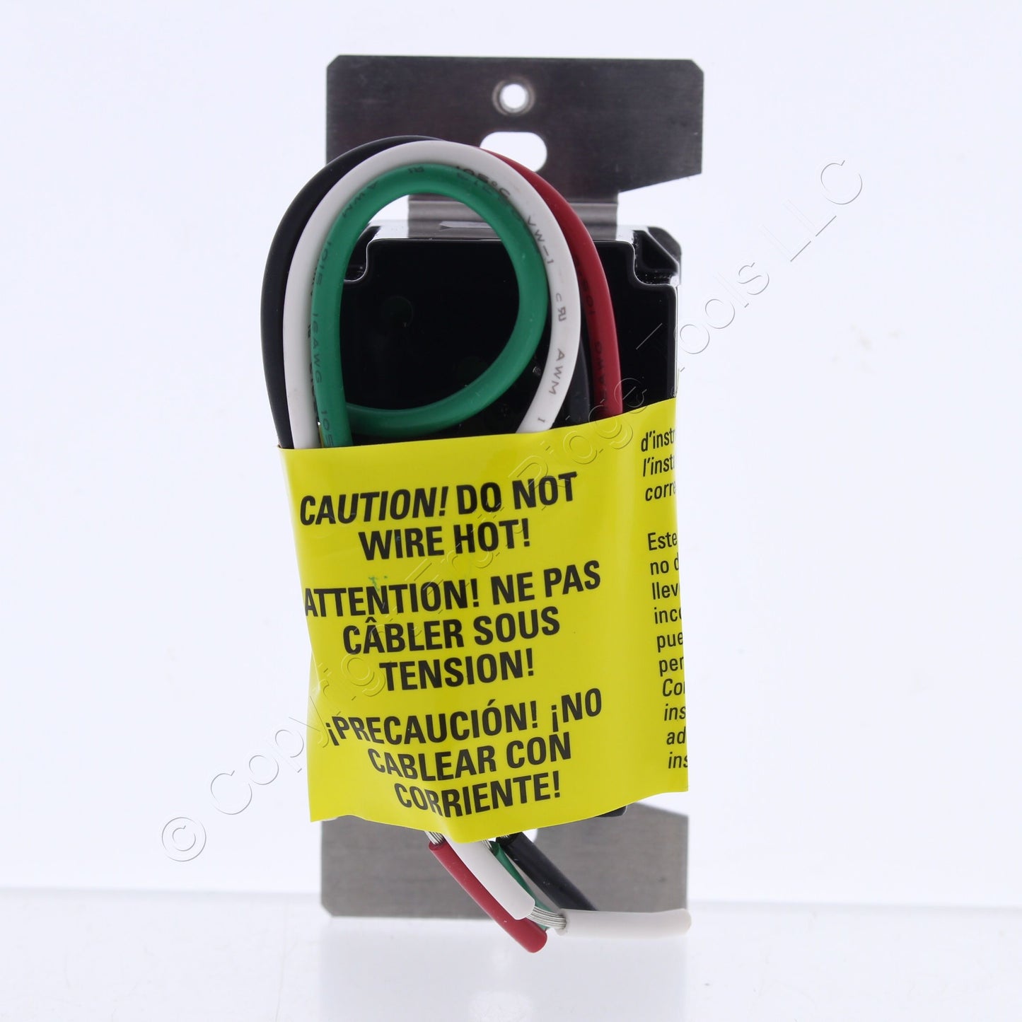 Cooper OS106D1-C1-K Almond White/Ivory Occupancy Sensor Dimmer 600W Single Pole