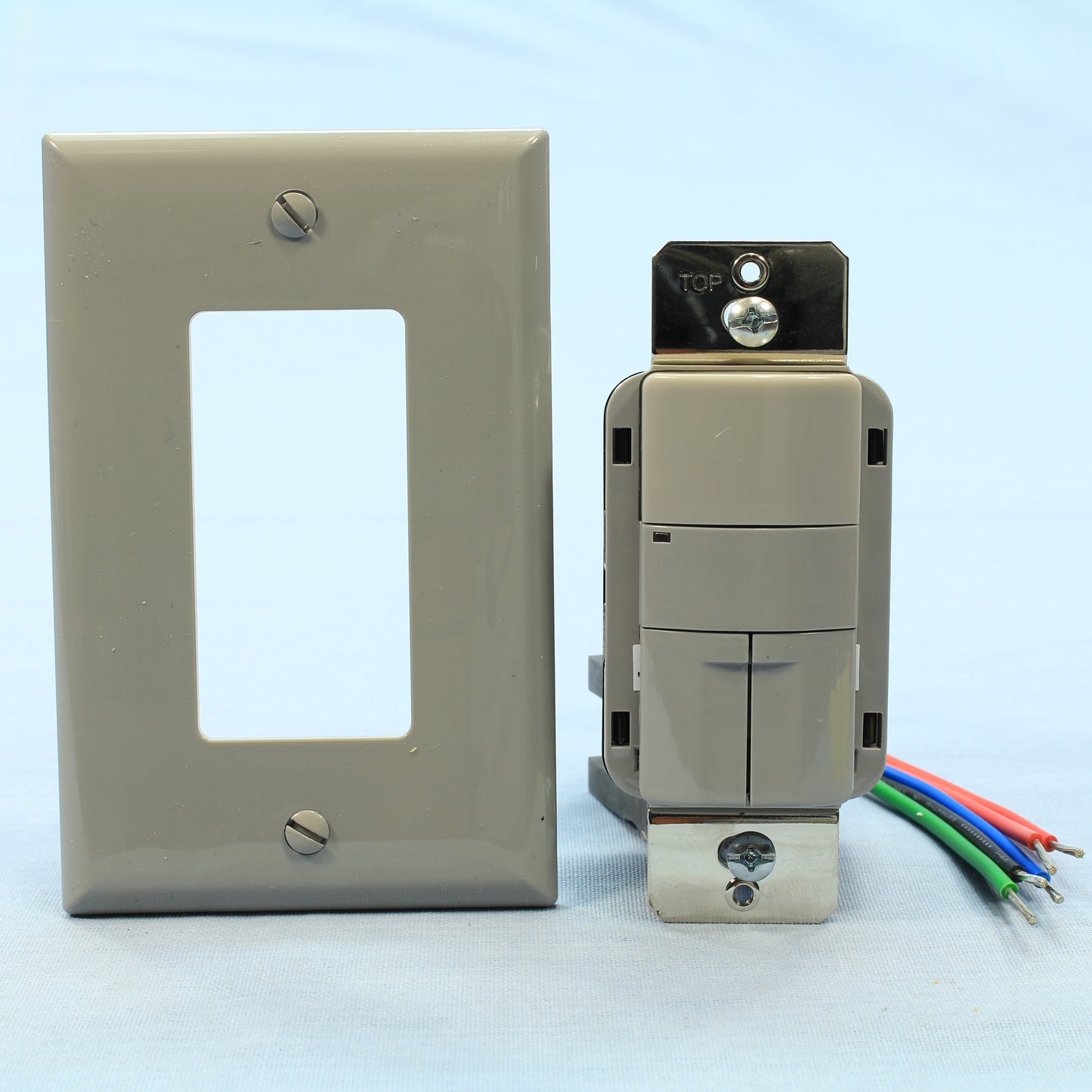 Cooper OSP10D-GY Gray PIR Dual Relay Occupancy Sensor Single Pole 3-Way 120/277V