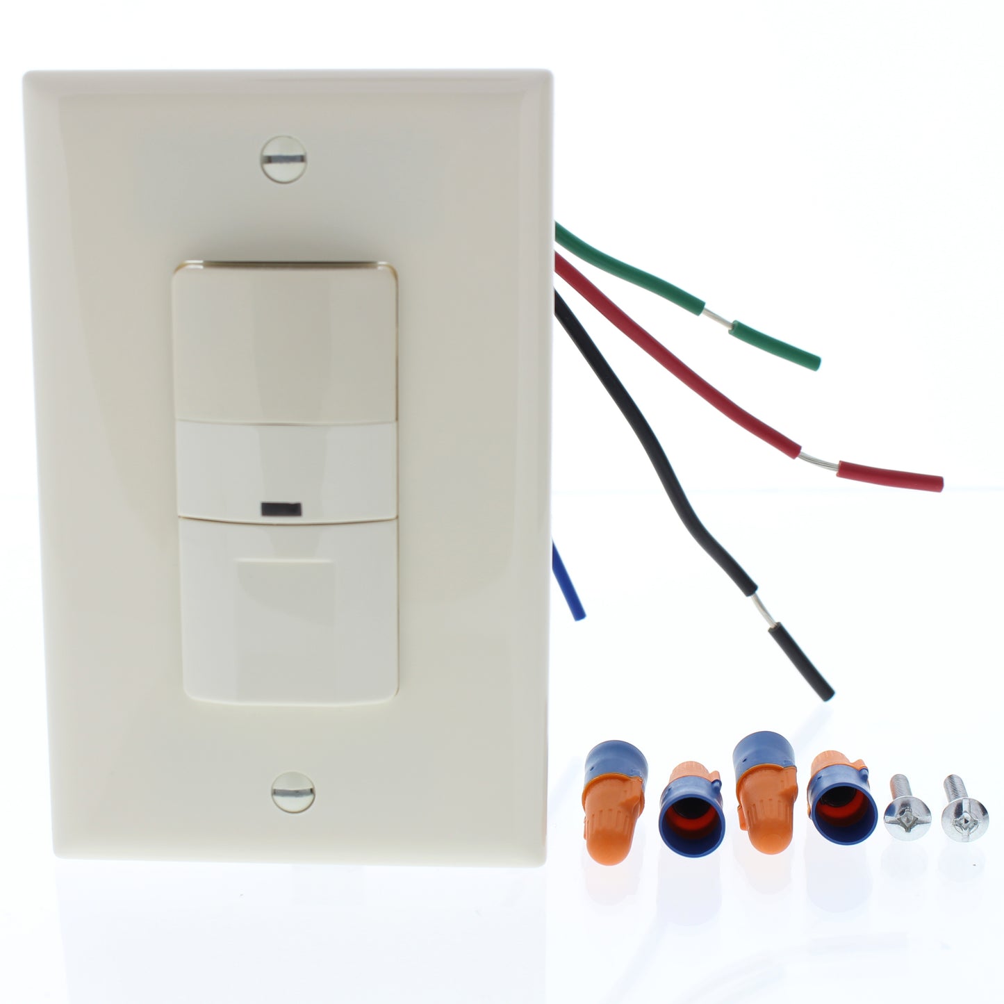Cooper OSW-P-0801-120 Lt Almond PIR Occupancy Sensor Wall Switch 120V Auto/Man