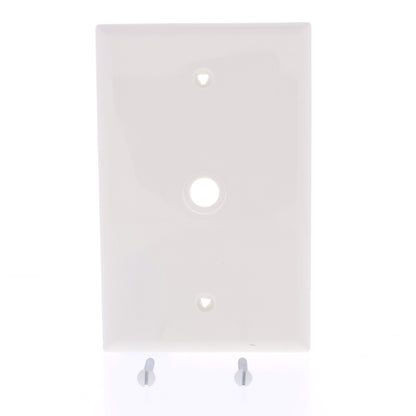 Cooper PJ11LA Lt Almond 1-Gang Phone .406" Mid-Size Unbreakable Wallplates 20pcs