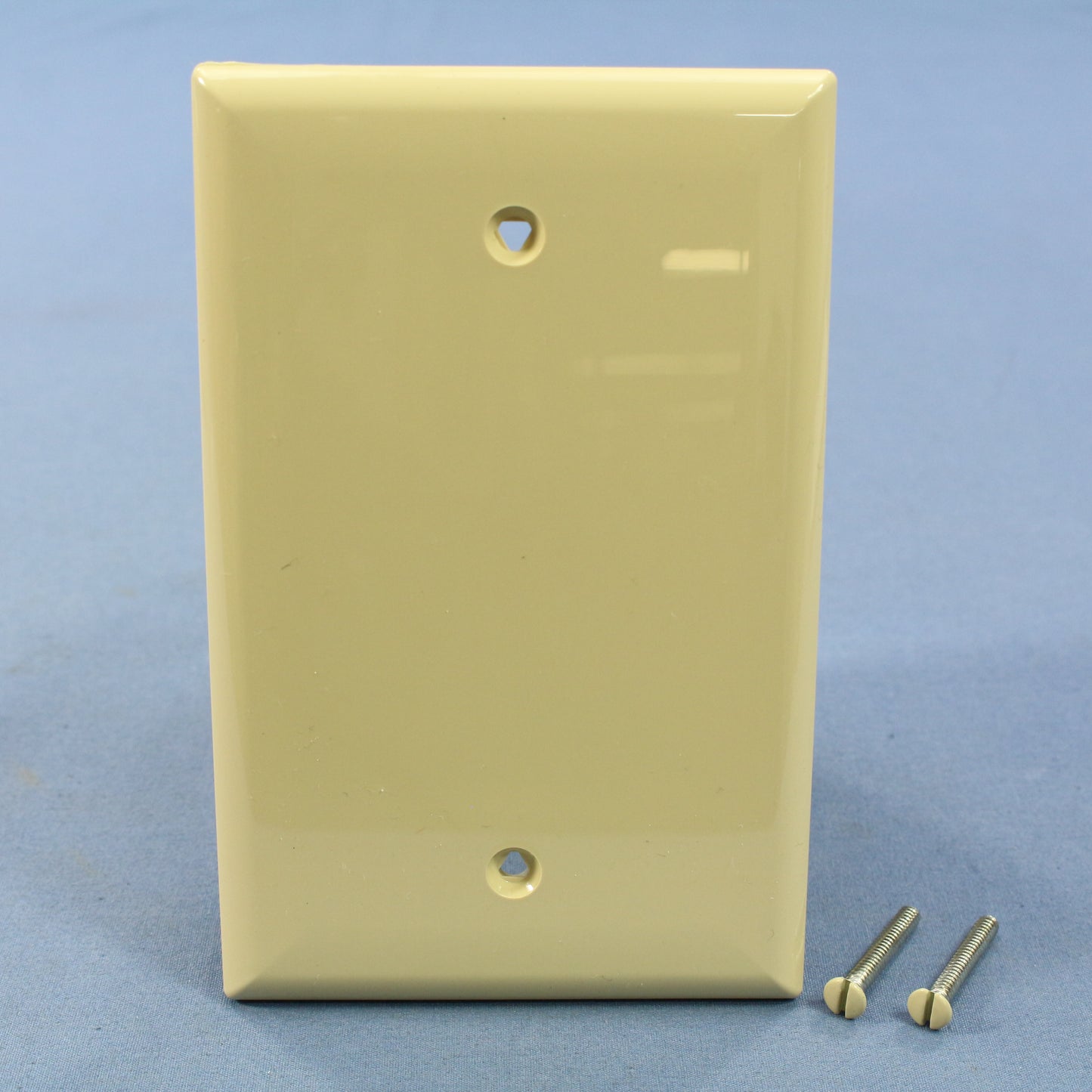 Cooper PJ13V Ivory 1-Gang Blank Unbreakable Mid-Size Wallplate Box Mount 20pcs