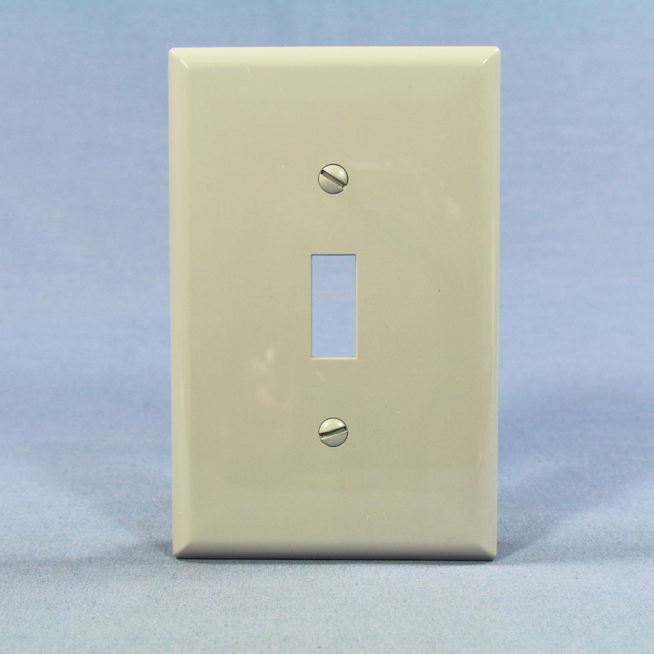 Cooper PJ1GY Gray 1-Gang Toggle Switch Unbreakable Mid-Size Wallplate Cover