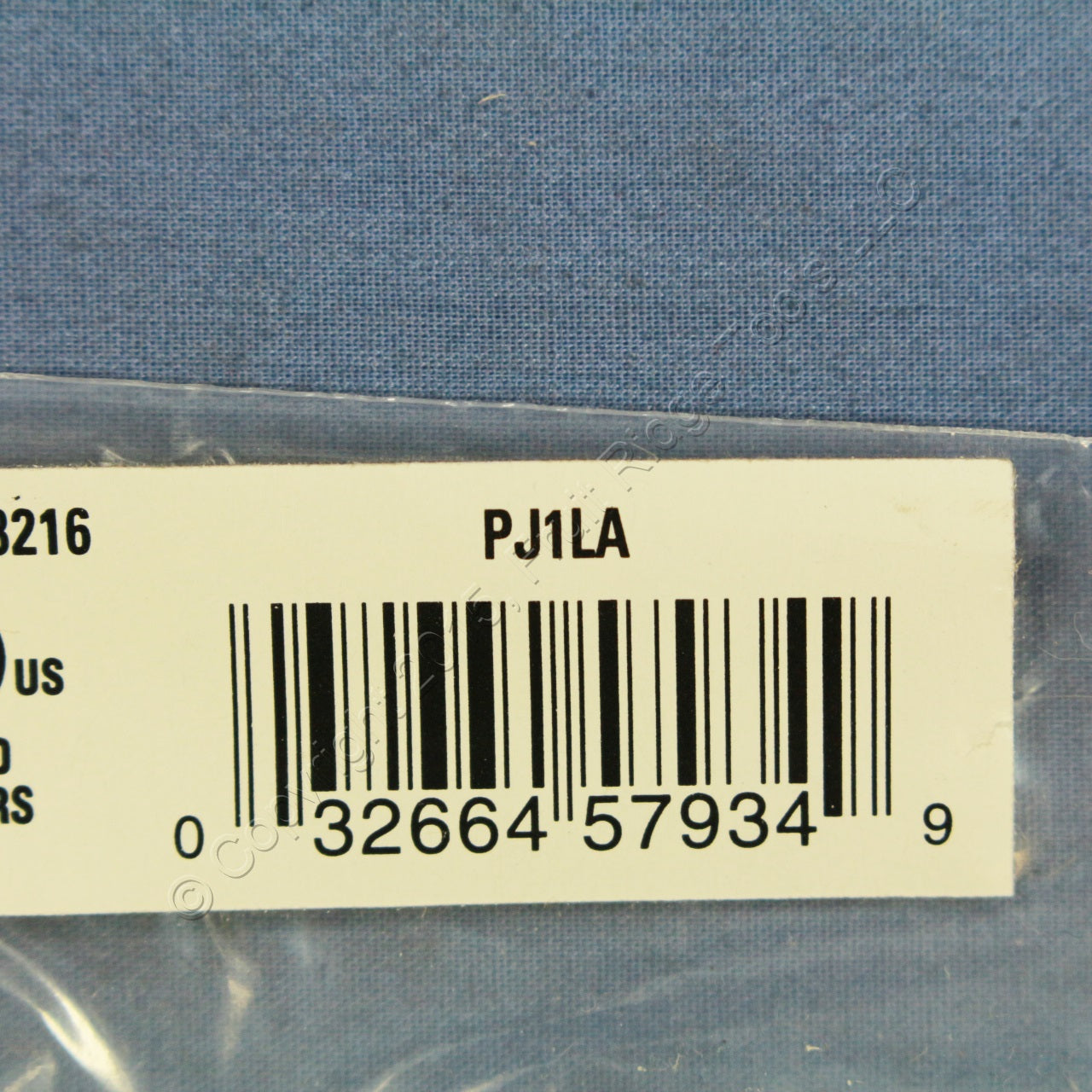 Cooper PJ1LA Light Almond 1-Gang Toggle Switch Unbreakable Mid-Size Wallplate