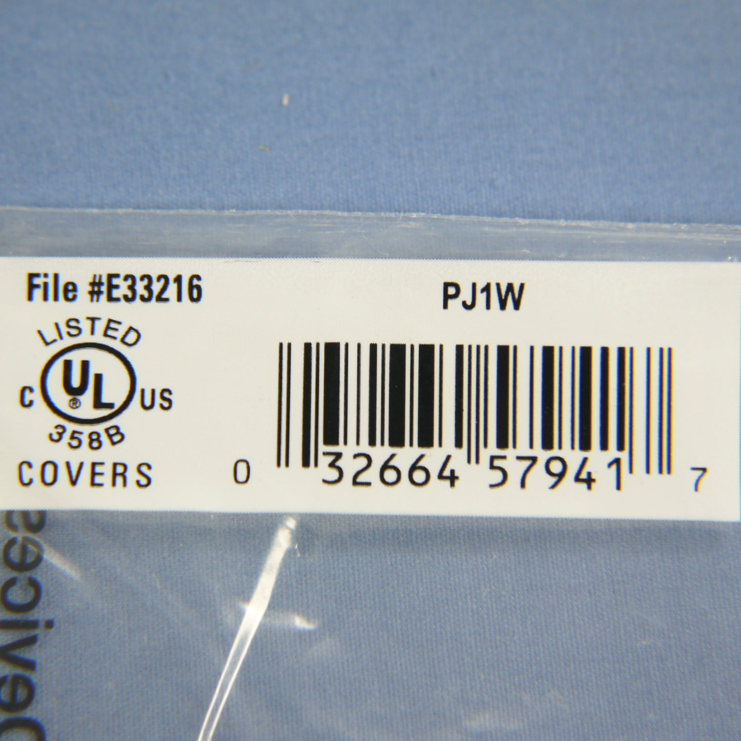 Cooper PJ1W White 1-Gang Toggle Switch Unbreakable Mid-Size Wallplate Cover