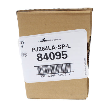 Cooper PJ264LA Light Almond 4-Gang Decorator GFCI Mid-Size Wallplate Cover 15pcs