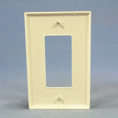 Cooper PJ26LA Light Almond 1-Gang Decorator GFCI Mid-Size Wallplate Cover 20pcs