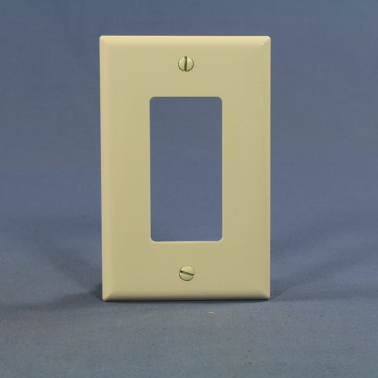 Cooper PJ26LA Light 1-Gang Almond Decorator GFCI Mid-Size Nylon Wallplate Cover
