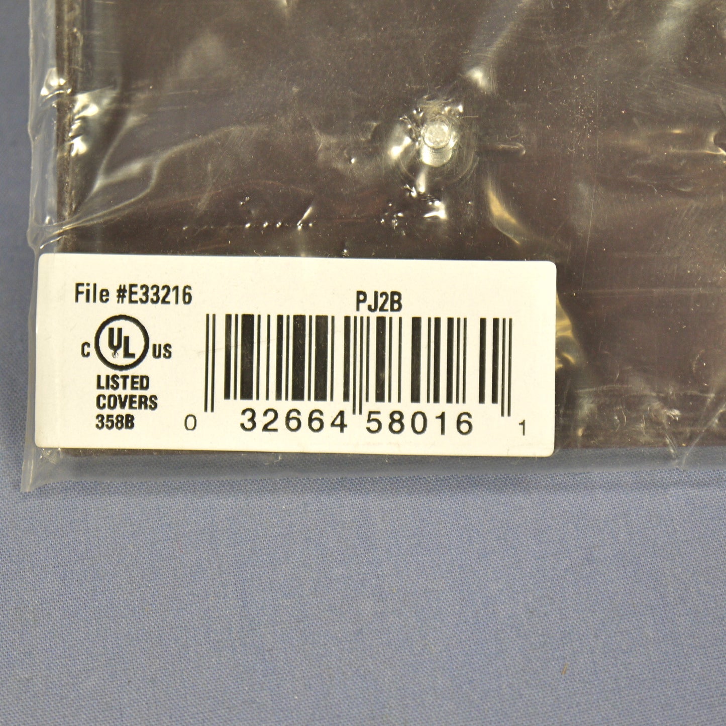 Cooper PJ2B Brown 2-Gang Toggle Switch Unbreakable Mid-Size Wallplate Cover