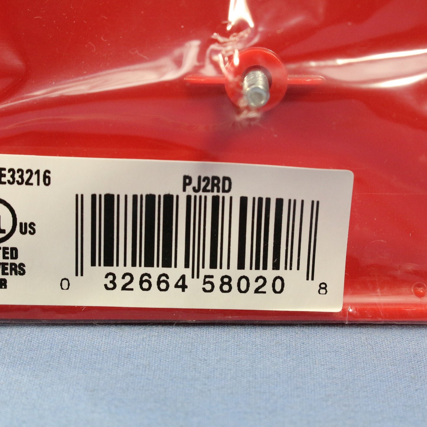 Cooper Red 2-Gang Mid-size Unbreakable Toggle Switch Cover Nylon Wallplate PJ2RD