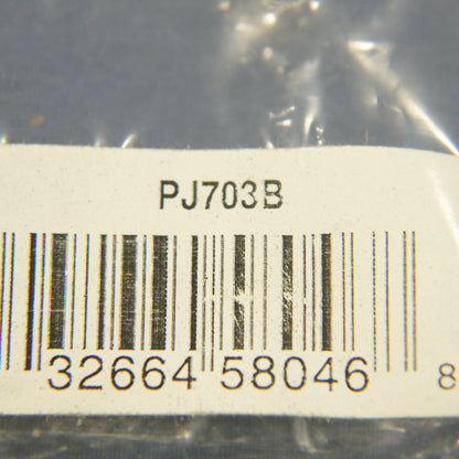 Cooper PJ703B Brown 2-Gang 2.15" Single Outlet Unbreakable Midsize Wallplate
