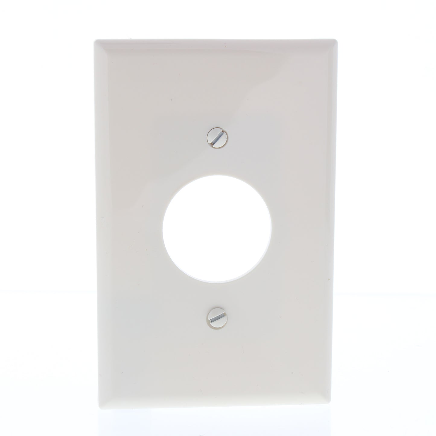 Cooper PJ7A Almond 1-Gang 1.406" Mid-Size Receptacle Outlet Nylon Wallplate 15pc