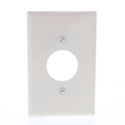 Cooper PJ7A Almond 1-Gang 1.406" Mid-Size Receptacle Outlet Nylon Wallplate 15pc