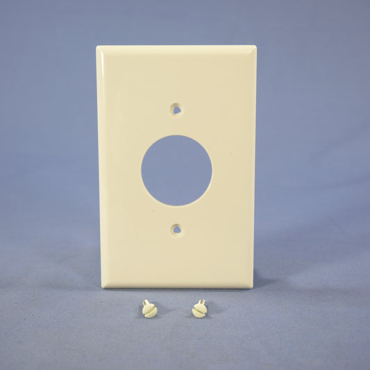 Cooper PJ7LA Lt Almond 1.406" Mid-Size 1-Gang Receptacle Nylon Wallplate Covers