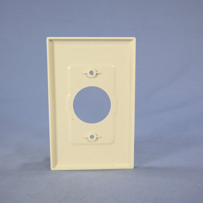 Cooper PJ7LA Lt Almond 1.406" Mid-Size 1-Gang Receptacle Nylon Wallplate Covers