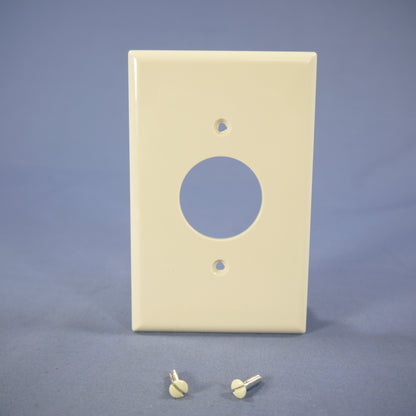 Cooper PJ7LA Lt Almond 1.406" Mid-Size Receptacle Wallplate Nylon Covers 2-Pack