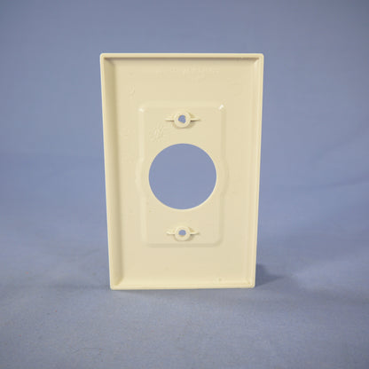 Cooper PJ7LA Lt Almond 1.406" Mid-Size Receptacle Wallplate Nylon Covers 2-Pack