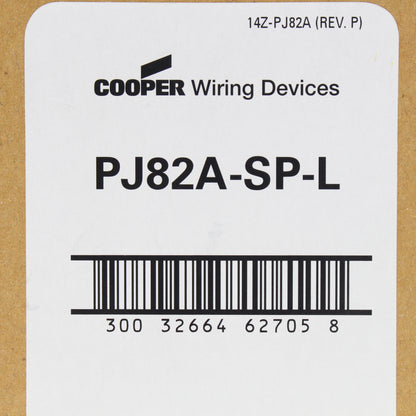 Cooper PJ82A Almond 2-Gang Duplex Outlet Unbreakable Mid-Size Wallplates 20pcs