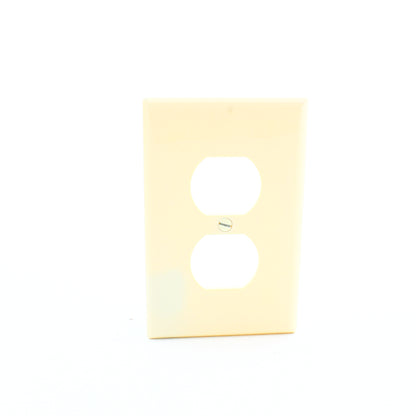 Cooper PJ8A Almond Mid-size 1-Gang Receptacle Wallplate Outlet Nylon Cover 90pcs