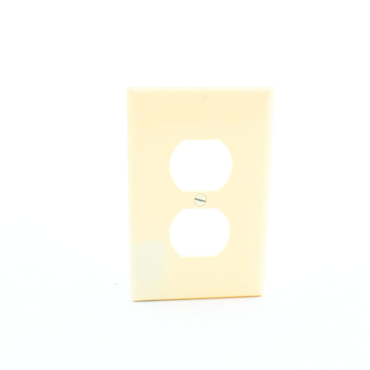 Cooper PJ8A Almond Mid-size 1-Gang Receptacle Wallplate Outlet Nylon Cover 90pcs