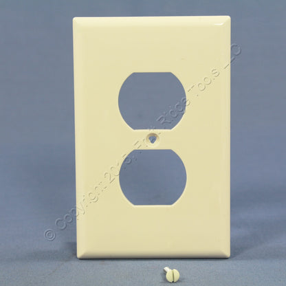 Cooper PJ8LA Lt Almond 1-Gang Duplex Unbreakable Mid-Size Wallplate Cover 3pcs