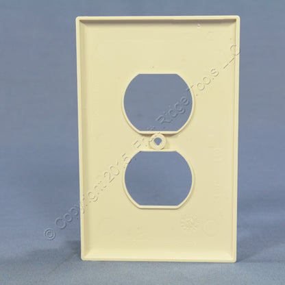 Cooper PJ8LA Lt Almond 1-Gang Duplex Unbreakable Mid-Size Wallplate Cover 3pcs