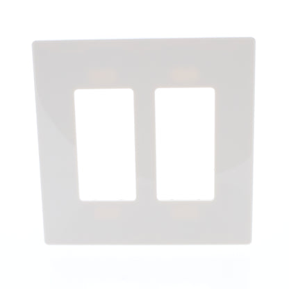 Cooper PJS262A Almond 2-Gang Thermoplastic Unbreakable Mid-Size Wallplate Cover