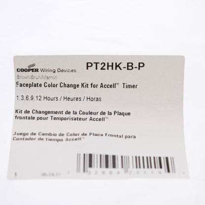Cooper Accell Brown Color Change Kit For 1,3,6,9,12 Hour Timer PT2HK-B-P