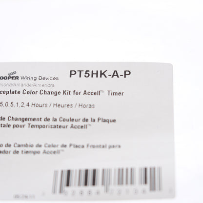 Cooper Accell Almond Color Change Kit for 15,30 Min 1,2,4 Hour Timer PT5HK-A-P