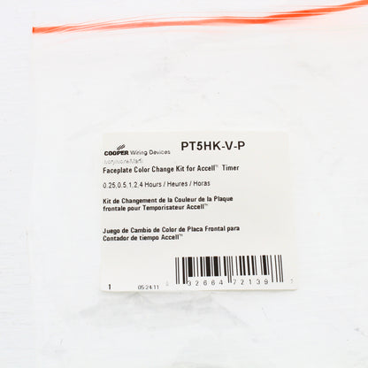 Cooper Accell Ivory Color Change Kit for 15,30 Min 1,2,4 Hour Timer PT5HK-V-P
