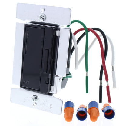 Cooper Black Low Voltage Magnetic Incandescent Dimmer Switch 1000W RF9536-NDBK