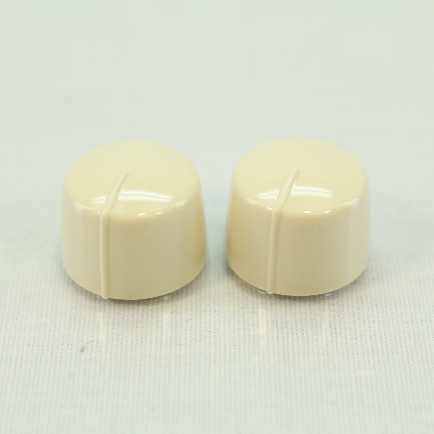 2 Cooper Almond Replacement Knobs for Rotary Combo Fan Control Dimmer RKRC-A-BP