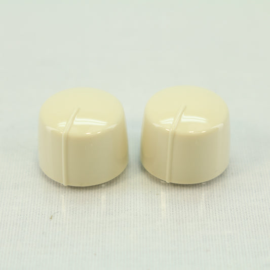 2 Cooper Almond Replacement Knobs for Rotary Combo Fan Control Dimmer RKRC-A-BP