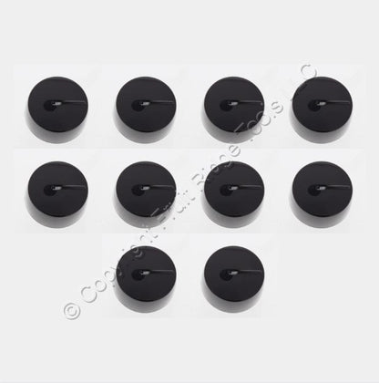 Cooper RKRL-B-BP Brown Replacement Knobs for RI06PL Lighted Rotary Dimmer 10pcs