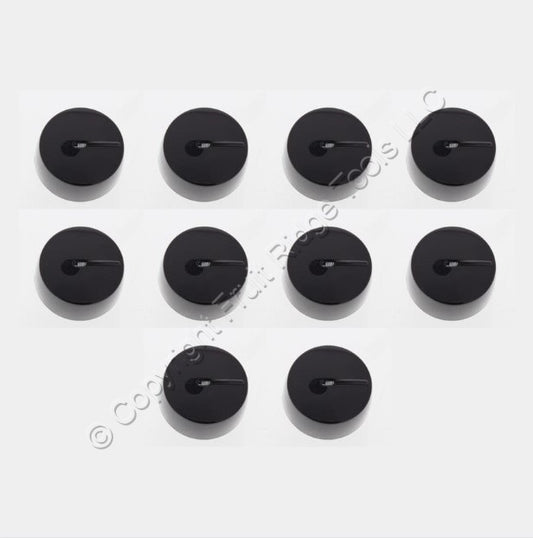 Cooper RKRL-B-BP Brown Replacement Knobs for RI06PL Lighted Rotary Dimmer 10pcs