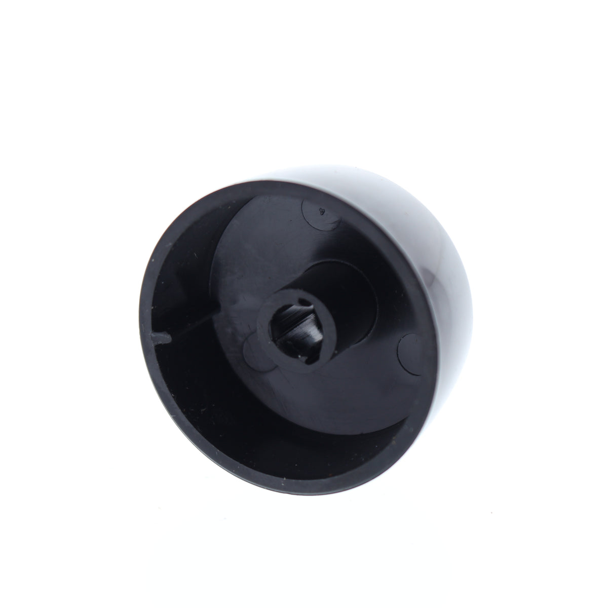 Cooper RKRL-BK-BP Black Polycarbonate Replacement Knob for Lighted Rotary Dimmer