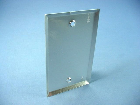 Cooper S1987 Aluminum 1-Gang Blank Wallplate Cover Box Mount with Weather Gasket