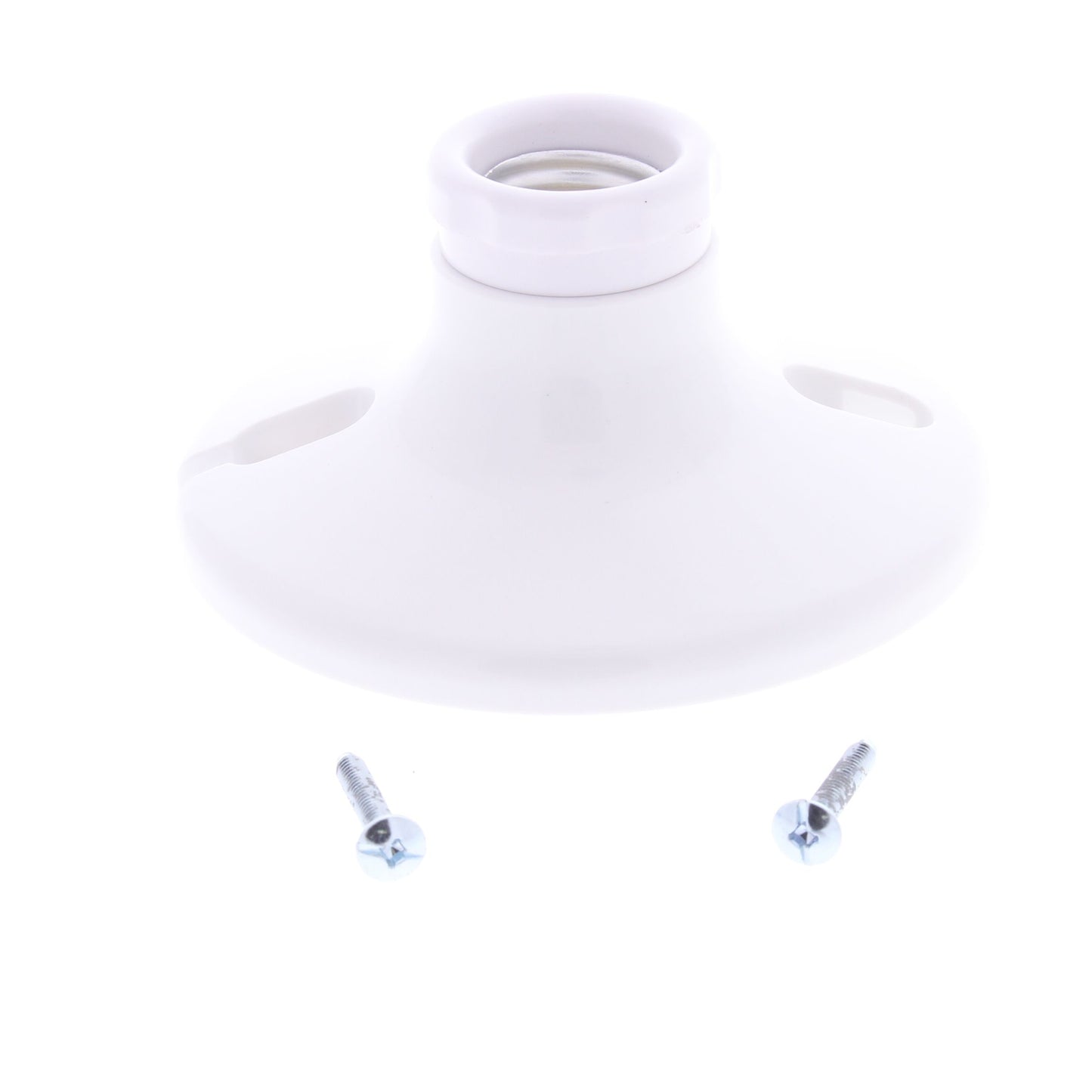 Cooper S768W 2-Piece Keyless Medium Lampholder Push Wire Light Socket 660W 250V