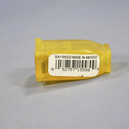 Cooper SA155GD Gold 1-15R Connector Cord End 15A 125V Non-Grounding Polarized