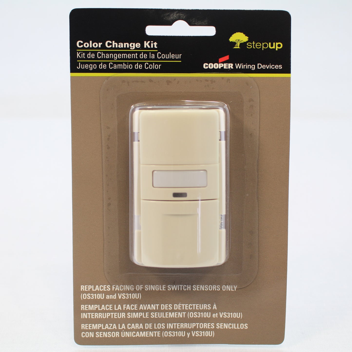 Cooper Lt Almond Color Change Kit for OS/VS310U Occupancy Sensor Switch SCK1-LA