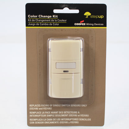 Cooper Lt Almond Color Change Kit for OS/VS310U Occupancy Sensor Switch SCK1-LA