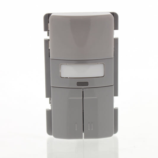 Cooper Gray Color Change Kit for OS310R/VS310R Occupancy/Vac Sensor SCKR-GY-BP