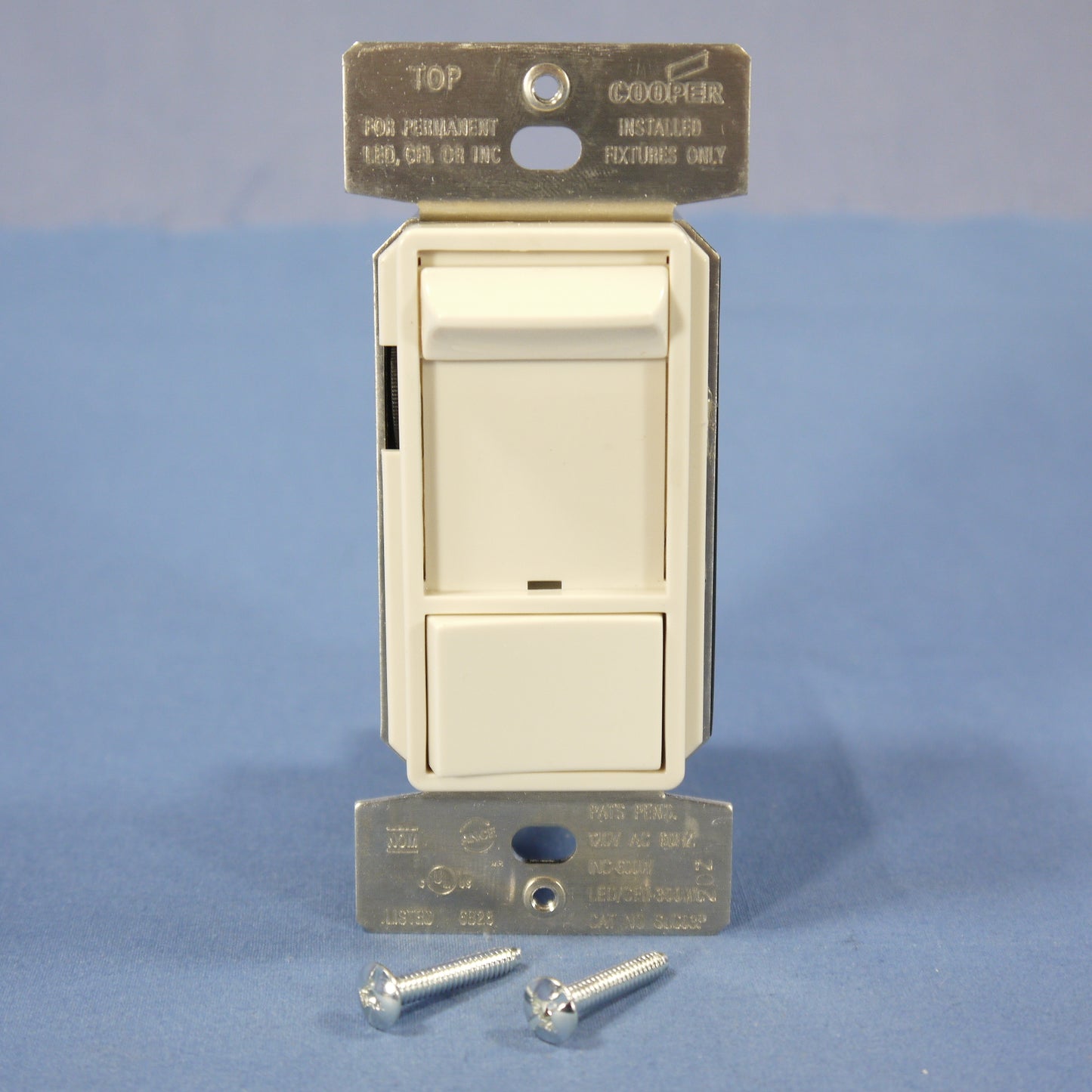 Cooper Skye Light Almond LED/CFL 600W Inc/Halogen Slide Dimmer Switch SLC03P-LA